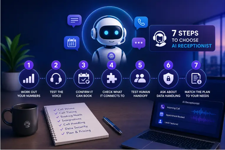 7 Choose the Best AI Receptionist in Australia