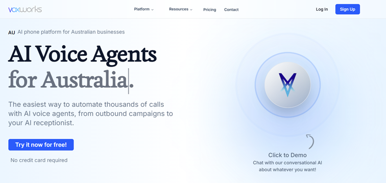 Voxworks AI Best for Regulated and Professional Services