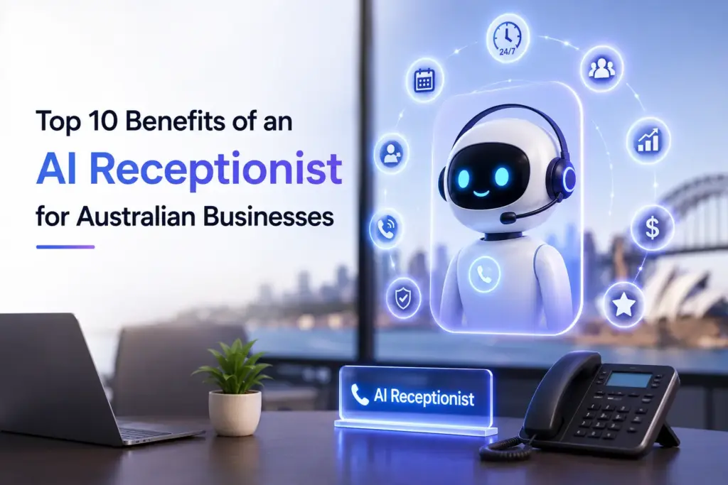 10 Benefits of an AI Receptionist for Australian Businesses