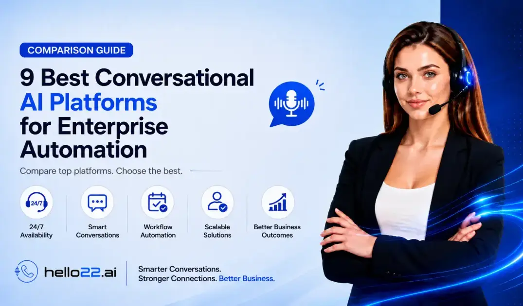 9 best conversational AI platforms for enterprise automation in 2026