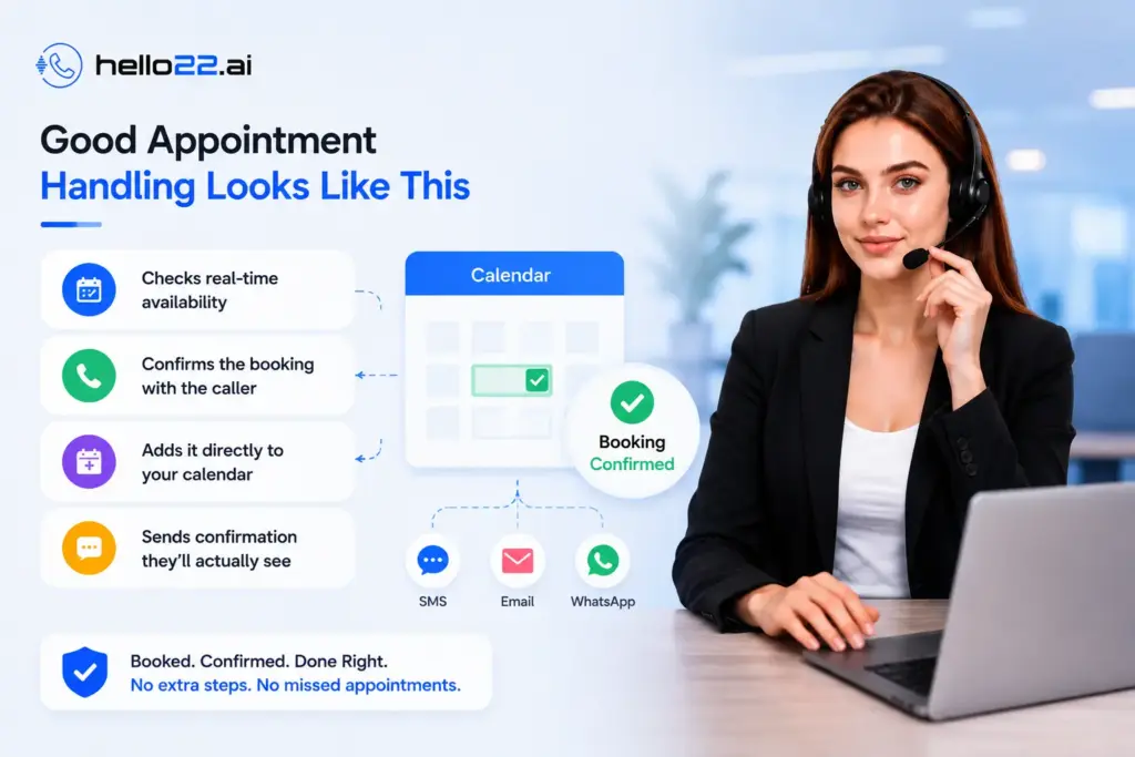 Good Appointment Handling: What It Looks Like