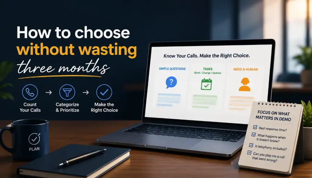 How to choose a conversational AI platform without wasting three months