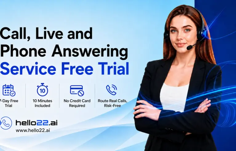 Call, live, and phone answering service free trial checklist