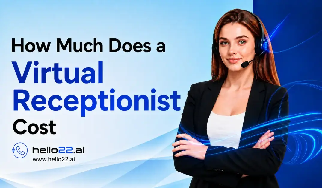 Virtual receptionist answering business calls and managing appointments, illustrating the costs and pricing factors of virtual receptionist services.